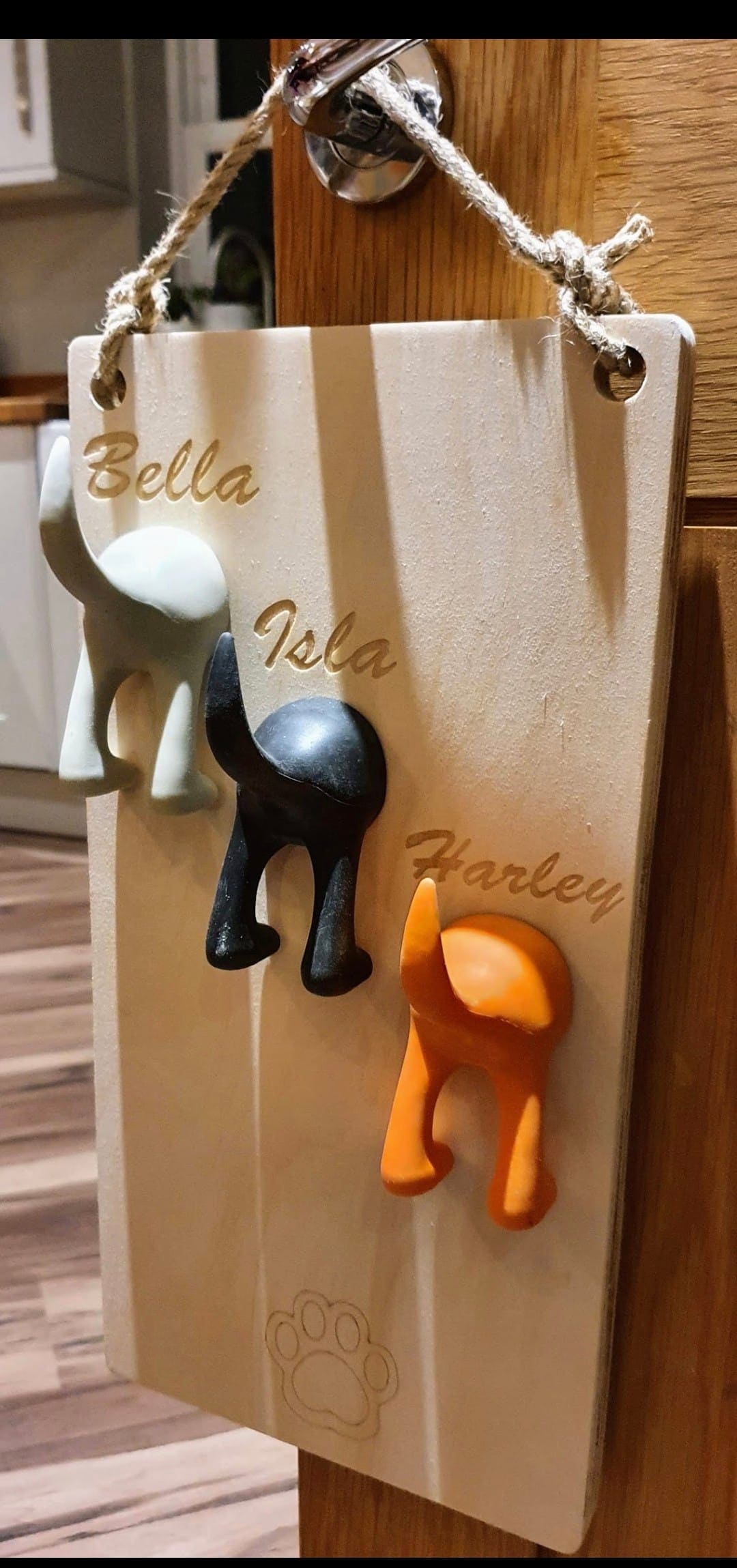 Dog tail Lead Hook