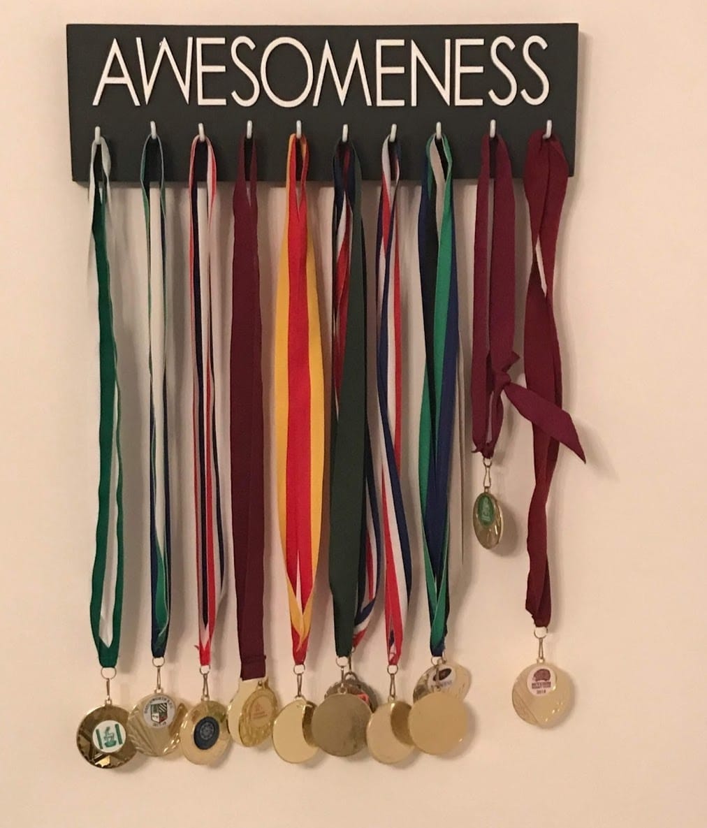 Awesomeness medal hanger